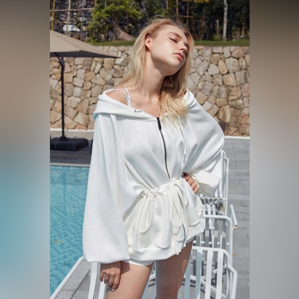 NWT WISKII Oversized Angel Jacket